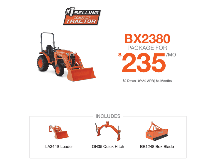 BX2380 Tractor Package
